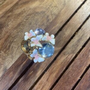 Flor d'Aurora Butterfly & Gemstone Ring