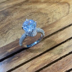 Stella Solitaire Statement Ring