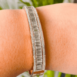 Aurora Channelled Bracelet – A Luminous Alliance in Dual Tones