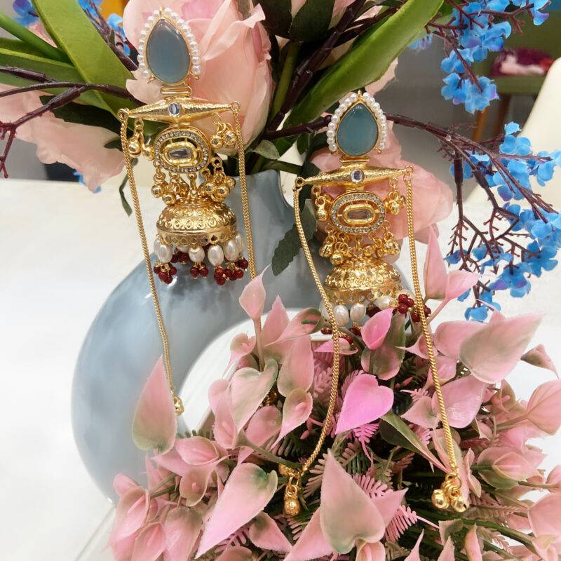 Royale Chain Jhumka - Image 2
