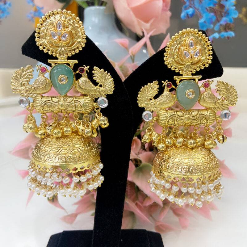 Mor-Mahal Jhumkas - Image 2