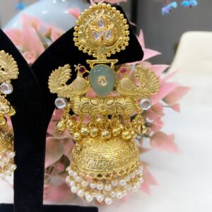 Mor-Mahal Jhumkas