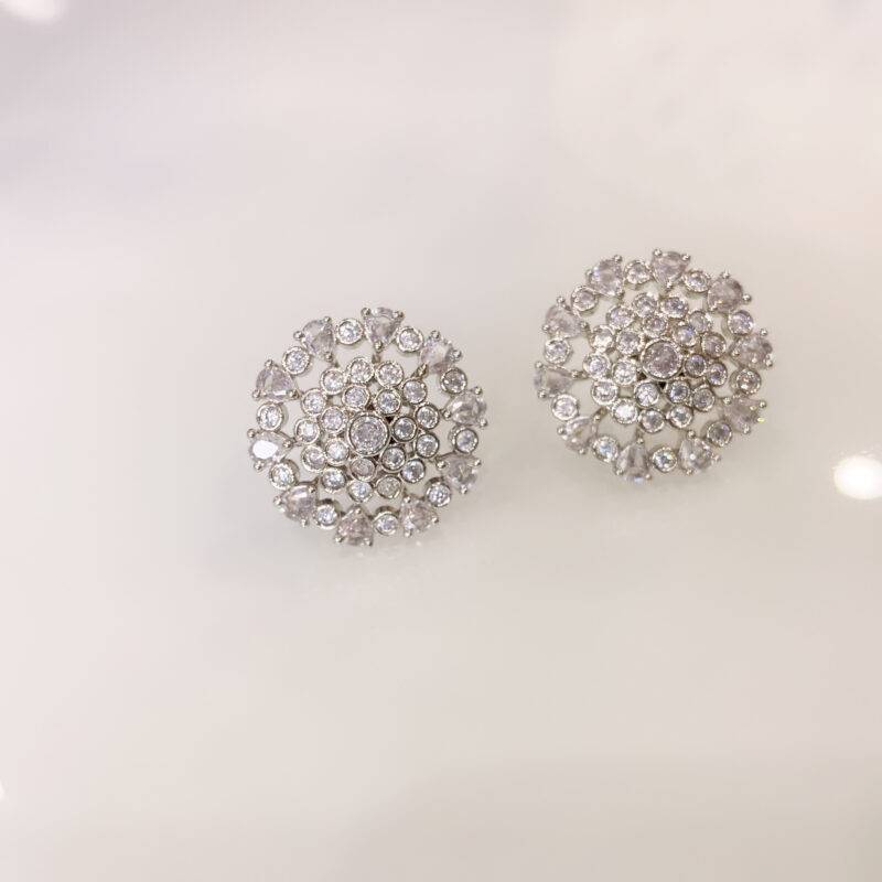 Crystal Radiance AD Stud Earrings - Image 3
