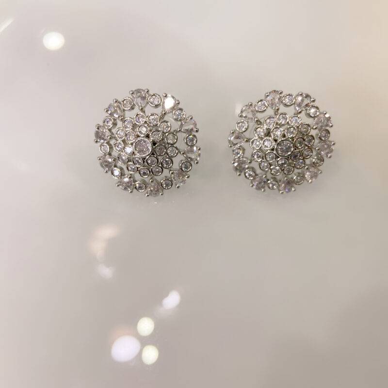 Crystal Radiance AD Stud Earrings - Image 4