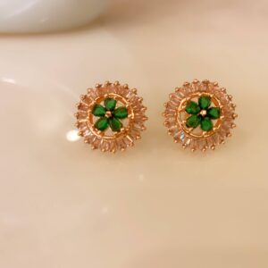 Emerald Bloom AD Studs