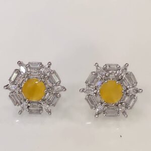 Sunburst AD Stud Earrings