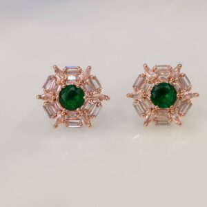 Emerald Glow AD Studs