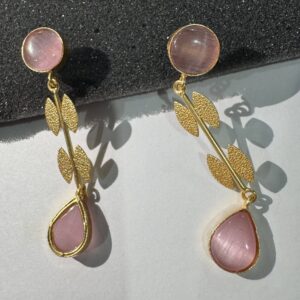 Foglia Leaf Dangler Earrings