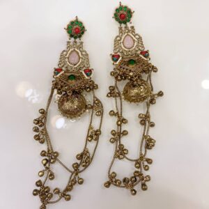 Zeenat Kashmiri Jhumka Dangler Earrings