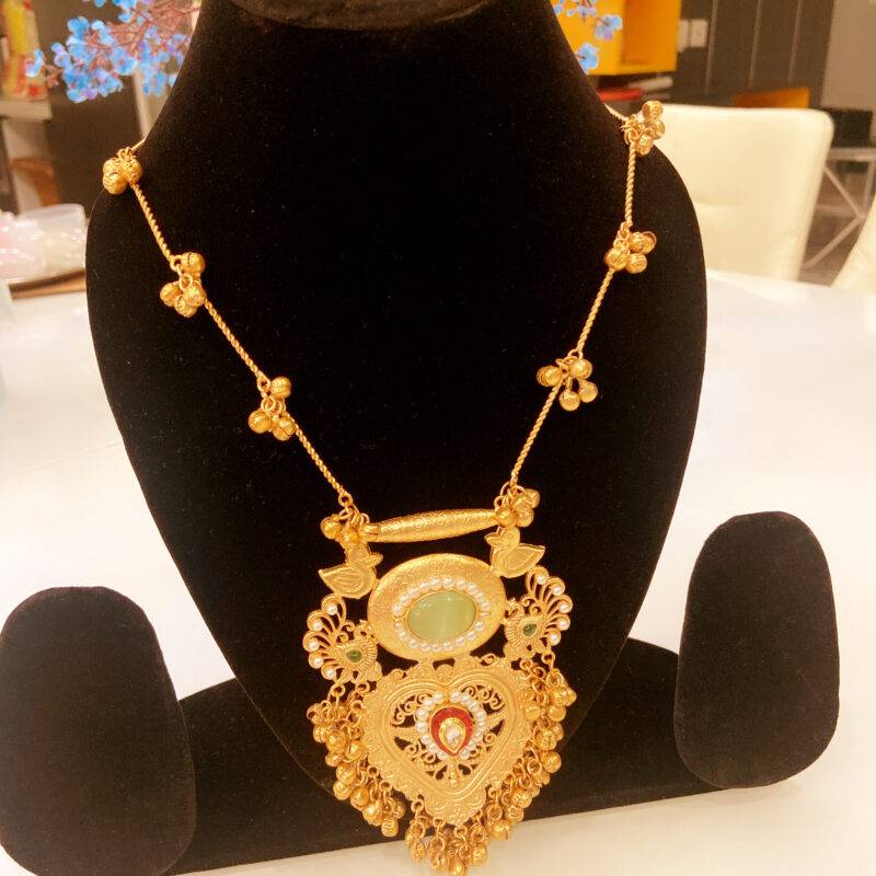 Kashmiri Royal Pendant Necklace - Image 5